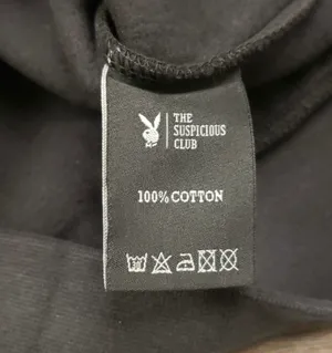 SUSPICIOUS ANT WERP PLAYBOY HOODIE Black Size M thumbnail 5