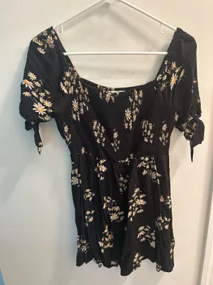American Eagle Outfitters Dress Floral thumbnail 1