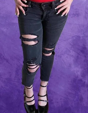 American Eagle Black Jeans thumbnail 3