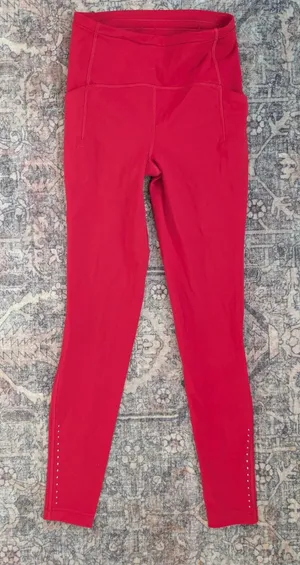Lululemon Swift Speed High Rise Tight 28 Red Luxtreme Running Leggings LW5CX9S 4 thumbnail 1