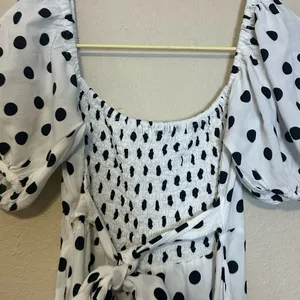 Faithfull the Brand‎ Charlize midi dress Polka Dot Size 2 thumbnail 7