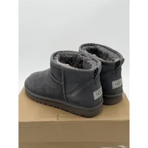 New Authentic UGG Classic Ultra Mini 1116109 Women's Fashion Boots Grey thumbnail 5