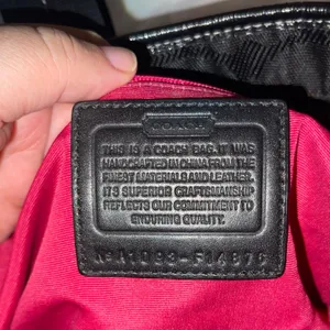 Black Coach Designer Hand Bag thumbnail 5