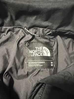 The North Face Black Women's Hooded Rain Coat thumbnail 7