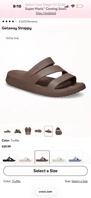 Crocs Getaway Strappy Sandals thumbnail 3