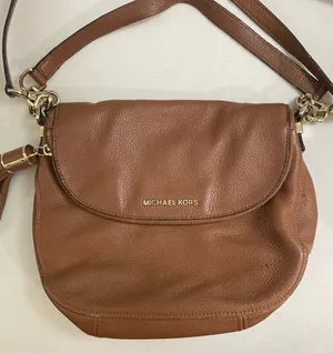 Michael Kors Bedford Convertible Zipper Flap Medium Size, Brown Crossbody thumbnail 1