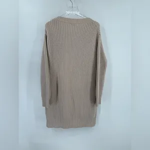 Rails Nicole Lace Wool Cashmere‎ Sweater Dress Revolve Cream Tan size small thumbnail 4