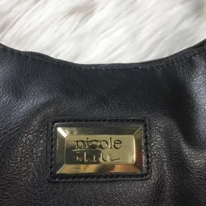 Nicole by Nicole Miller Black Shoulder Bag thumbnail 2