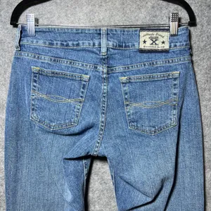 Wrangler Twenty X Jackson Womens 7/8 30 Medium Wash Slim Straight‎ Leg Jeans thumbnail 7