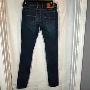 Lucky Brand Jeans‎ Size 00/24 Charlie Skinny Stretch Style# 7WD1555 Straight Leg thumbnail 3
