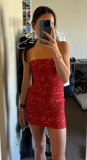 Red Dress Size XXS thumbnail 1