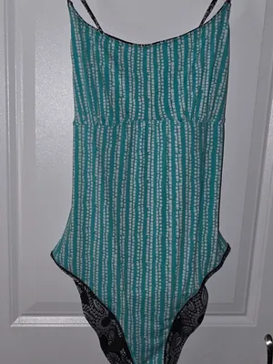 Vera Bradley Black and White One Piece Swimsuit Size 14 thumbnail 3