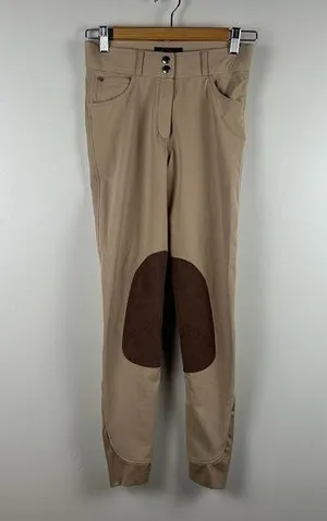 HKM Women's Tan Khaki Horse Riding Pants Breeches US Size 22 thumbnail 1