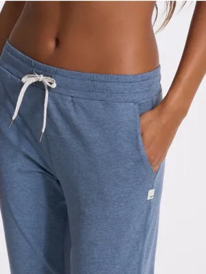 Vuori Performance Joggers XS Light Azule Heather Blue Athleisure Lounge thumbnail 4