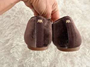 Birdies The Starling Velvet Faux Fur Lined Loafers Size 7.5 thumbnail 8