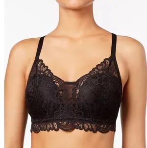 Harvé Benard Black Lace Bralette thumbnail 1