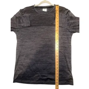 Gymshark‎ Long Sleeve Gray Active Top, Womens Large thumbnail 4