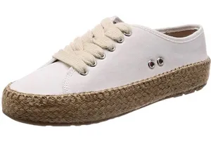 Womens coconut canvas shoes White Size 6 thumbnail 1
