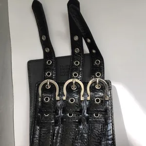 Black Waist Belt with Straps thumbnail 13