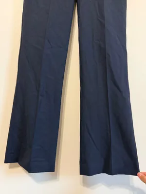 Theory Wool Navy Blue Trouser Pants Size 27 Waist Women’s Minimalist Luxury thumbnail 5