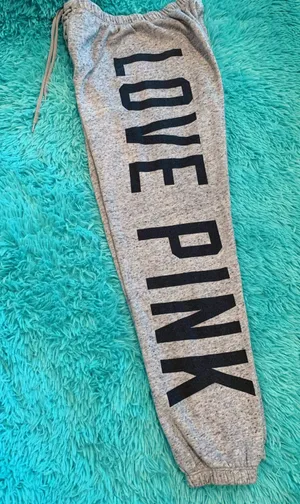 PINK - Victoria's Secret Love Chicago Joggers thumbnail 1