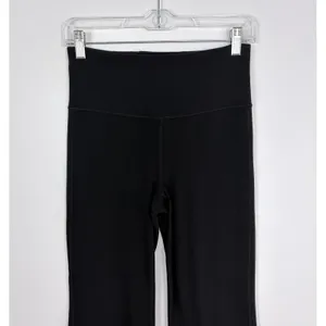 Athleta Elation Ultra High Rise Flare Pant Black Soft Yoga Stretch Size Small thumbnail 3