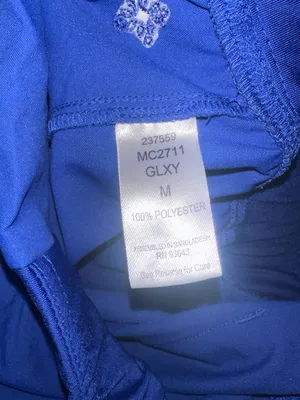 MedCouture Insight Women’s Cargo Jogger Scrub Pants Galaxy Blue thumbnail 3