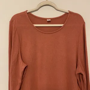 Old Navy Womens Plus Size XXL Orange Stretch Pullover Sweater thumbnail 2