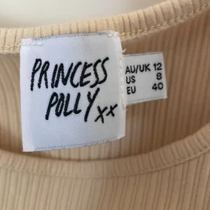 Princess Polly Cream Ribbed Bodysuit 8 thumbnail 4