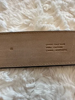 Talbots Leopard-Print Wide Belt with Black Buckle- size small (38 inches) thumbnail 4