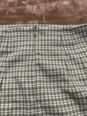 Brandy Melville Mini Skirt Women’s Size 2 Green Plaid Cara” Mini Skirt thumbnail 5