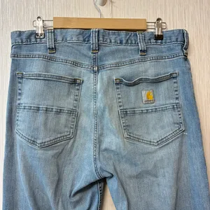 Carhartt Light Blue‎ men's Straight Leg Jeans 33x36 thumbnail 3