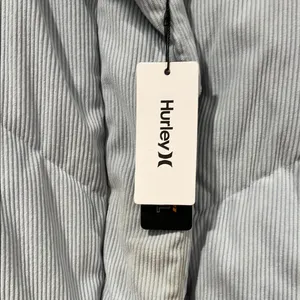 Hurley Blue Puffer‎ Jacket with Quilted Design large thumbnail 4