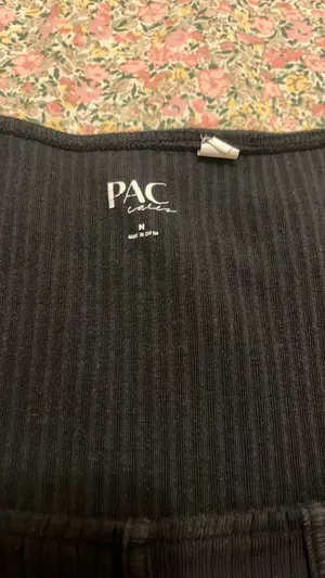 PacSun Black corset crop top thumbnail 2
