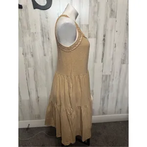 Tan maxi summer dress Tan Size XS thumbnail 7