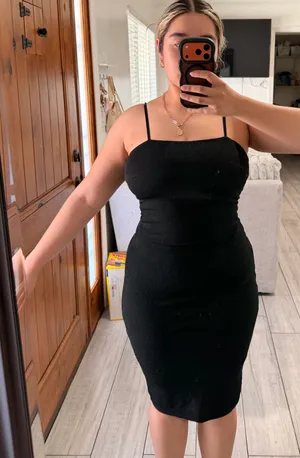 Black cocktail dress thumbnail 1