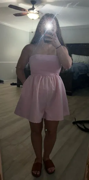 Shein Pink Romper thumbnail 1