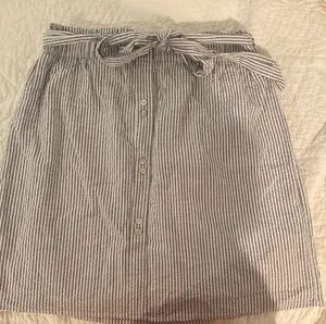Blue Seersucker Skirt thumbnail 1