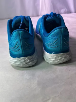 New Balance Blue Athletic Sneakers with Lime Accents thumbnail 7