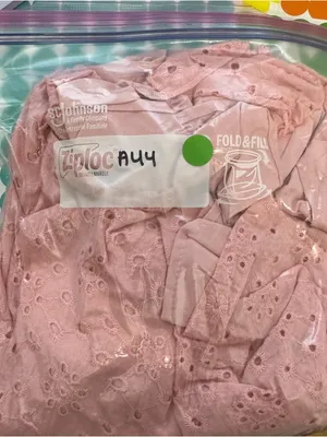 Pink eyelet blouse. Medium thumbnail 6