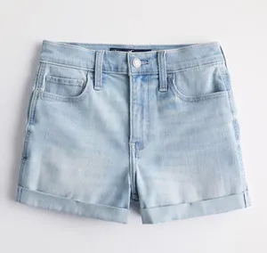 Hollister Light Wash Denim Shorts thumbnail 1
