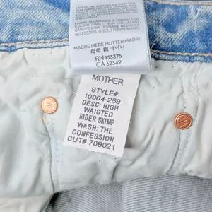 Mother Superior High Waisted Rider Skimp Jeans thumbnail 10