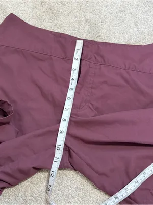 Patagonia Duway Shorts 9” Lightweight in Burgundy 8 thumbnail 9