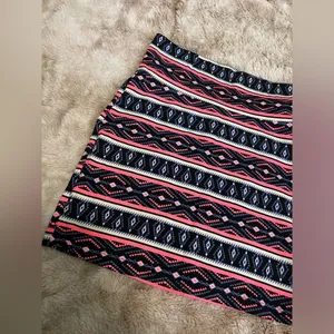 NWT Charlotte Russe Aztec Print Bodycon Mini Pencil Skirt thumbnail 3