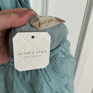 NEW Altar’d State Blue Mini Dress Size Large NWT thumbnail 5