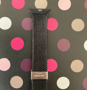 Apple Watch Black Braided Nylon Band thumbnail 9