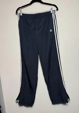 Women adidas Nylon Blue Track Pants thumbnail 5