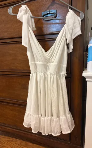 Lucy in the Sky Mini Dress White thumbnail 1