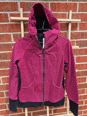 Lululemon Scuba Hoodie in wine size 10 thumbnail 1
