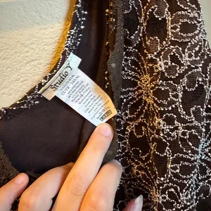 Studio Y VTG Y2K Brown Fairycore Clasp Top thumbnail 3